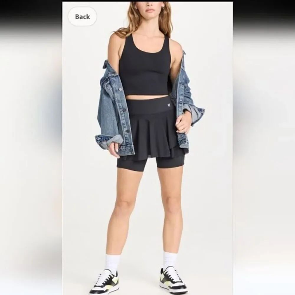 ELEVEN Outskirt Shortie Black Size Extra Small Tennis Skirt/skort